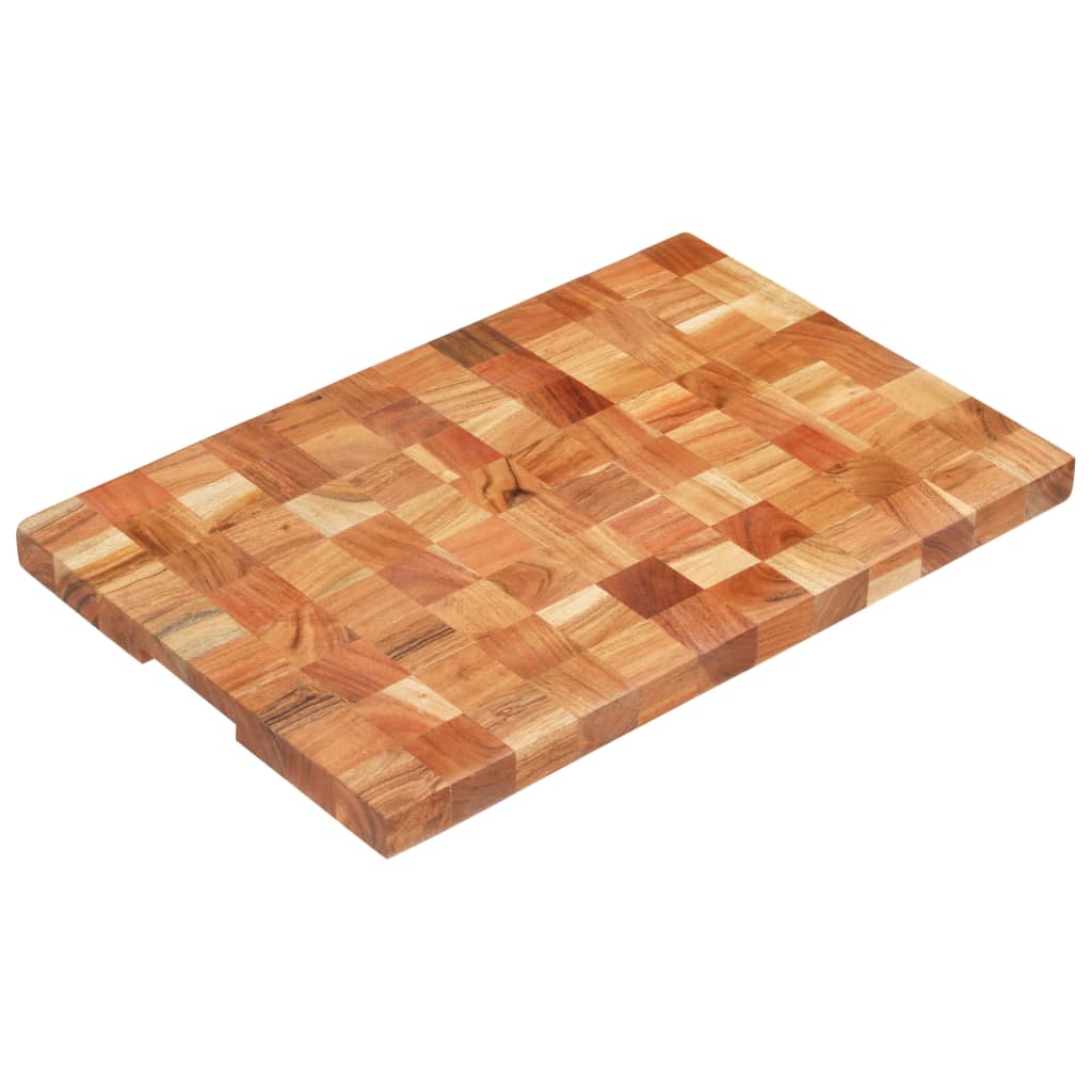 Skjærebrett 60x40x3,8 cm heltre akasie