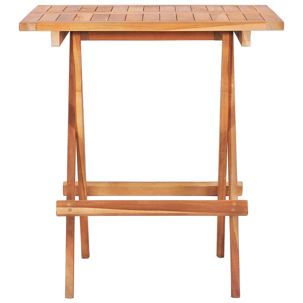 Sammenleggbart bistrobord 60x60x65 cm heltre teak