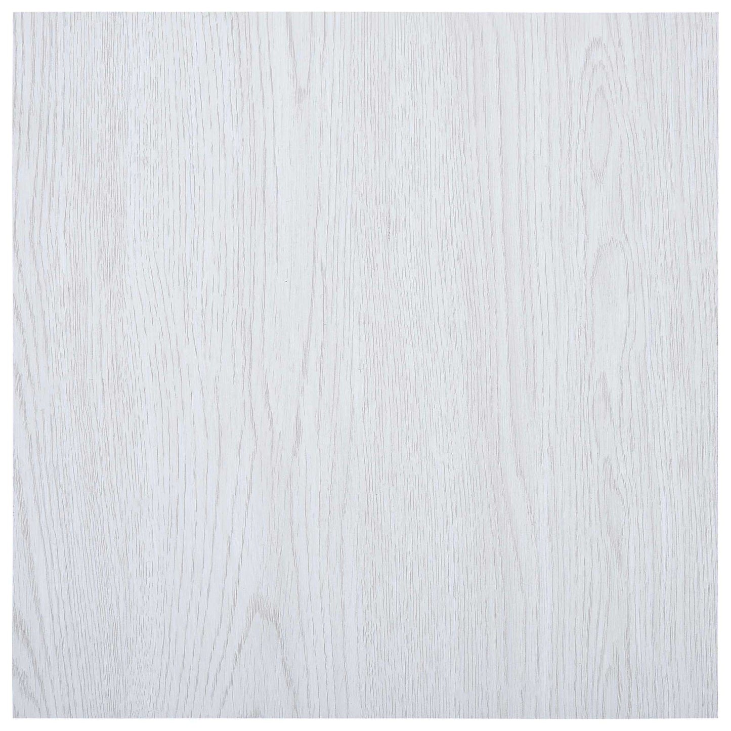 Gulvplanker 5,11 m² 55 pcs PVC Hvit Tre