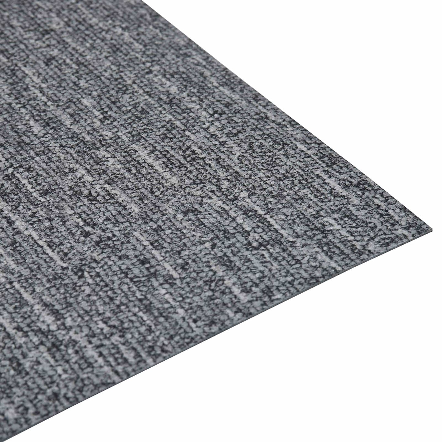 Gulvplanker 5,11 m² 55 pcs PVC Hvit og Grå