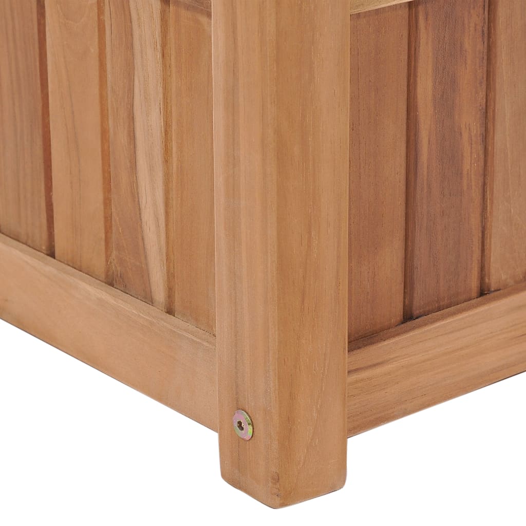 Høybed 100x30x25 cm heltre teak