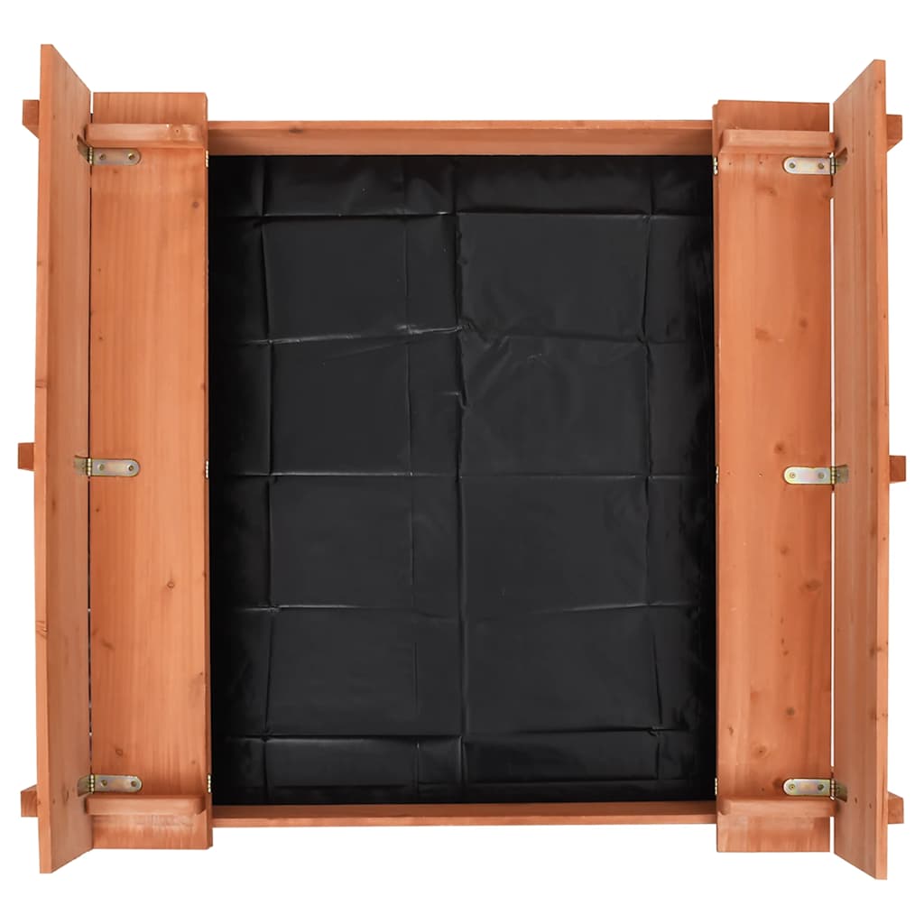 Sandkasse gran 95x90x15 cm