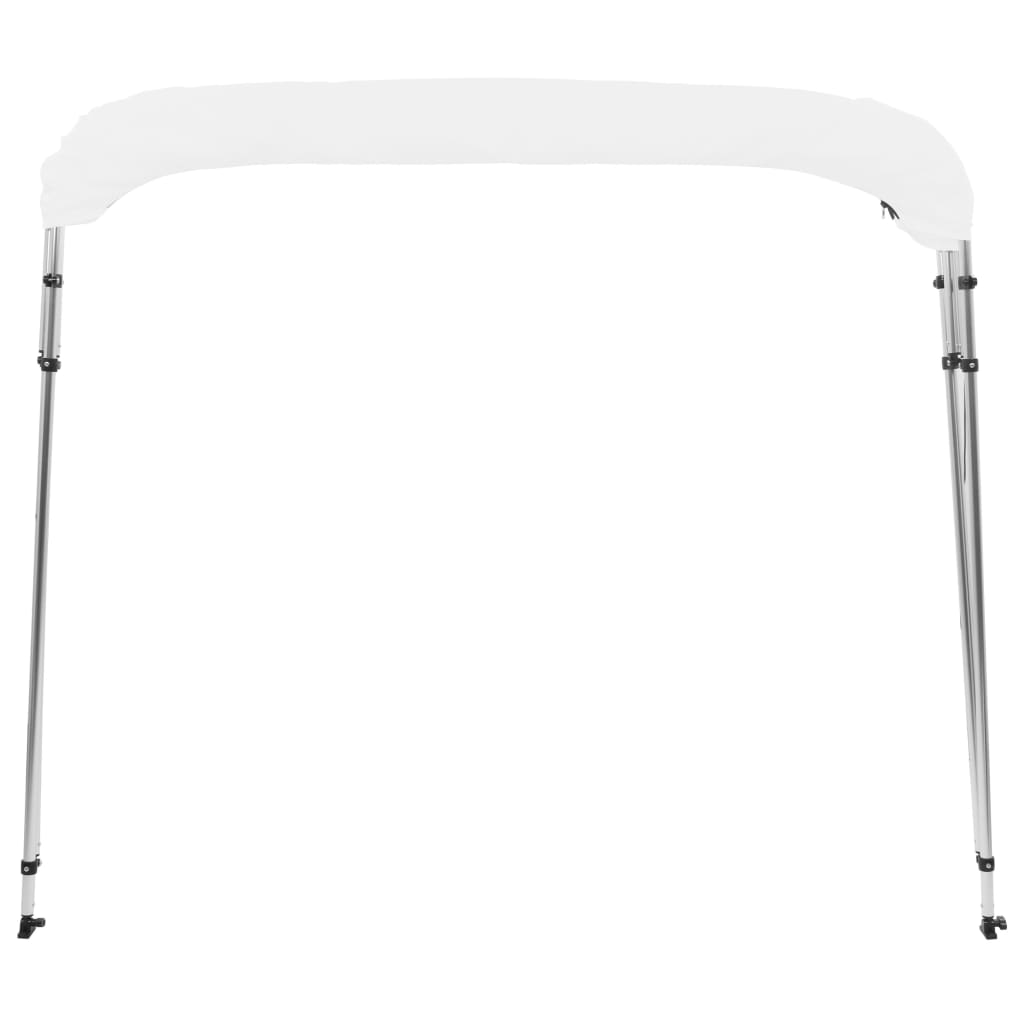 Biminitopp 4-buet hvit 243x210x137 cm