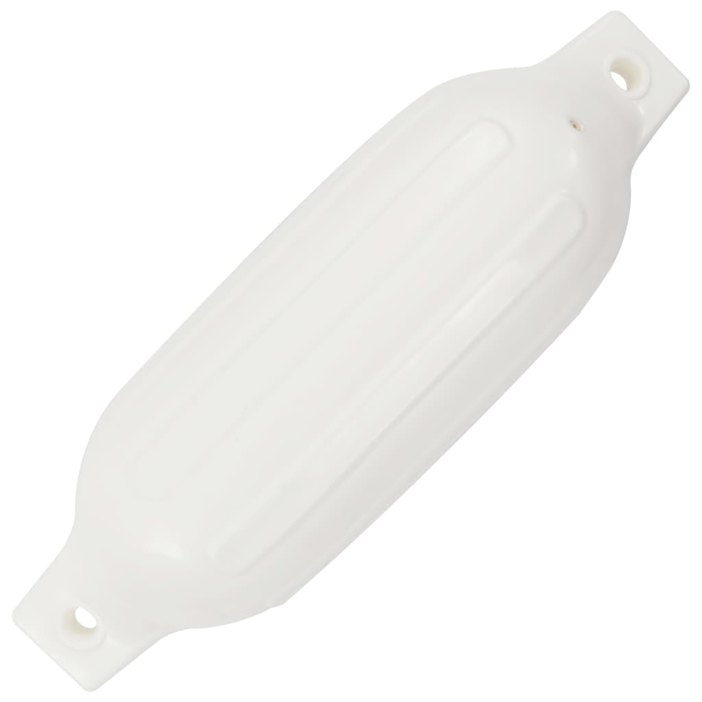 Båtfender 4 stk hvit 41x11,5 cm PVC