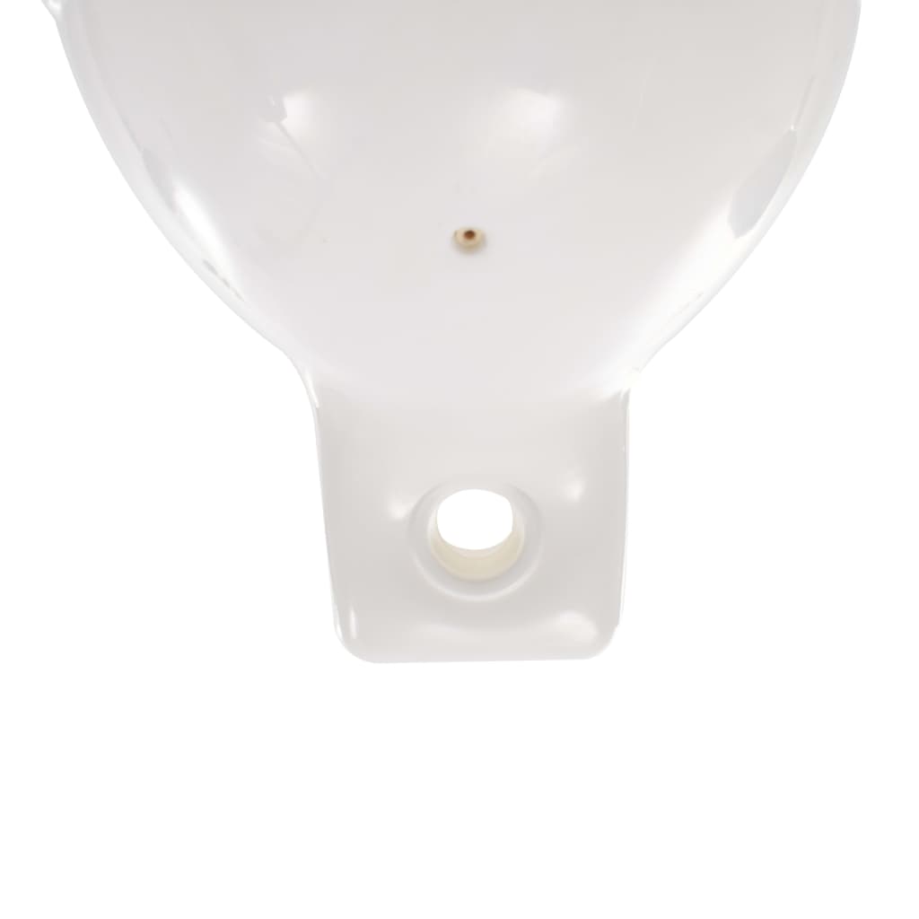 Båtfender 4 stk hvit 58,5x16,5 cm PVC