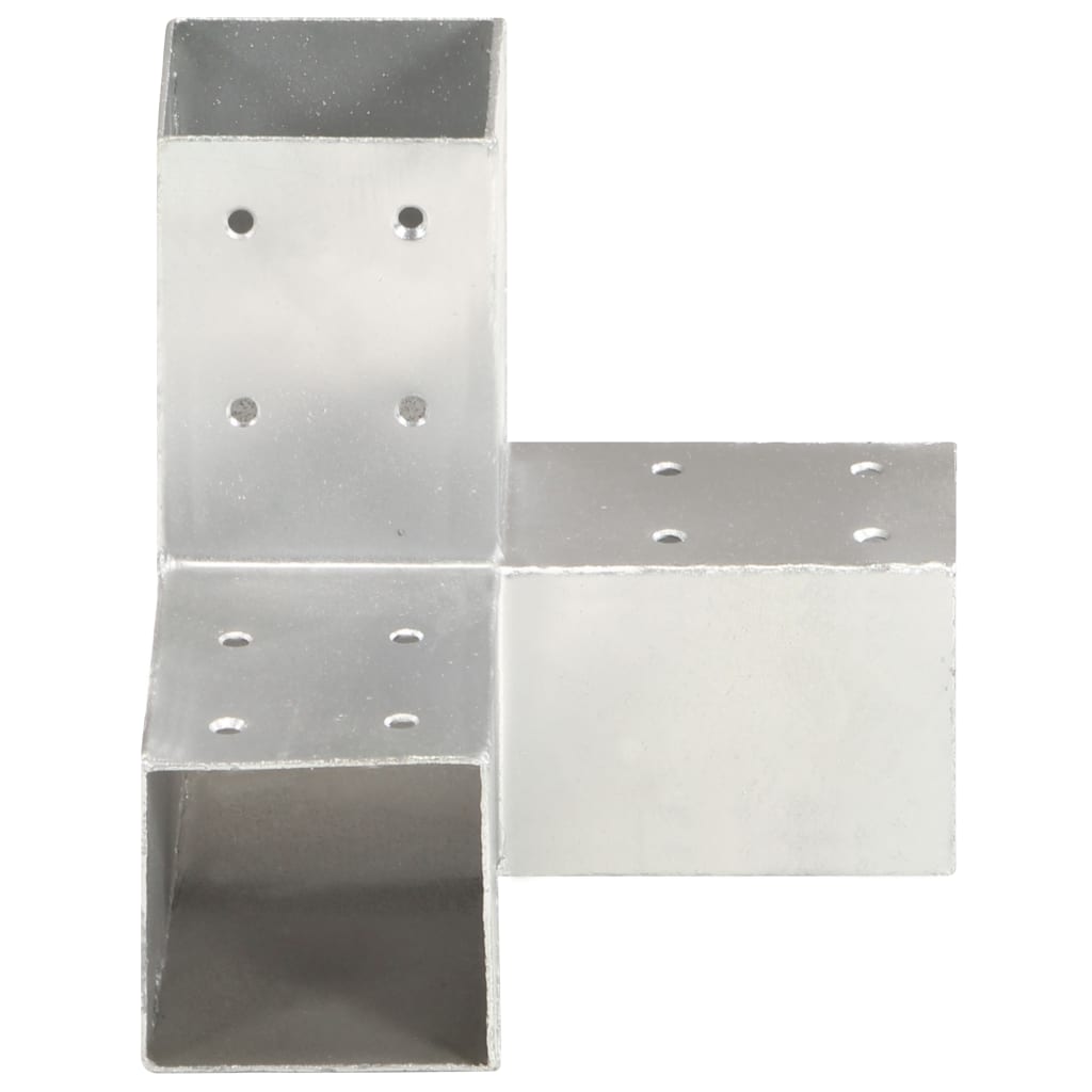 Stolpesko Y-form galvanisert metall 71x71 mm