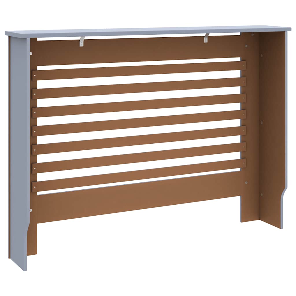 Radiatordeksel antrasitt 112x19x81,5 cm MDF