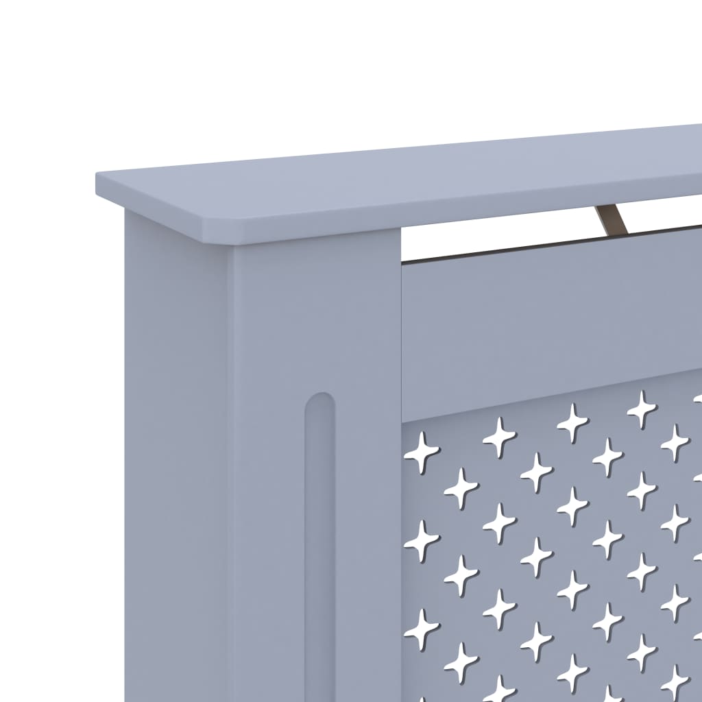 Radiatordeksel antrasitt 152x19x81,5 cm MDF