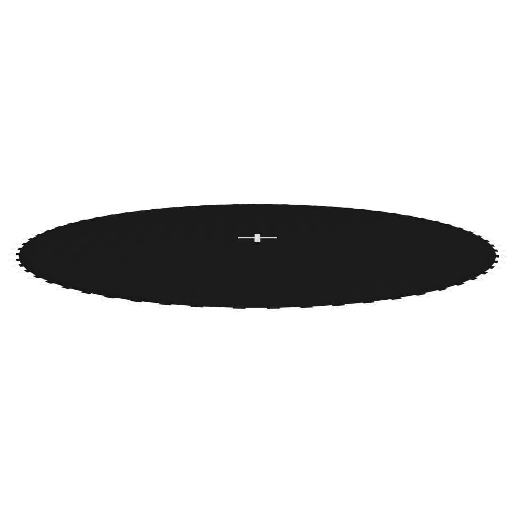 Hoppematte stoff svart for 3,66 m rund trampoline