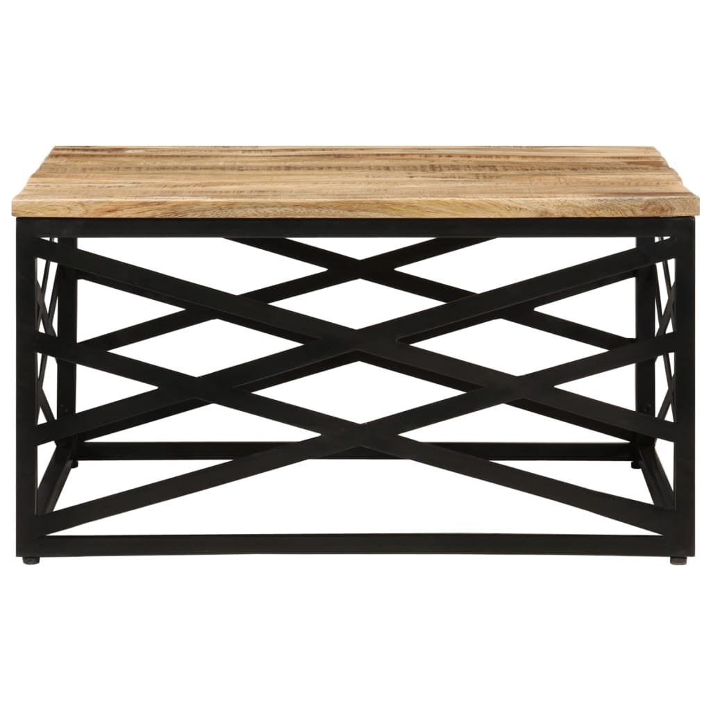 Salongbord 68x68x35 cm heltre mango