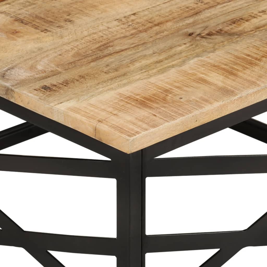 Salongbord 68x68x35 cm heltre mango