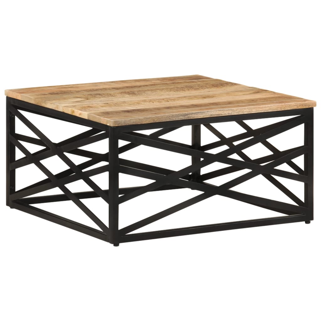 Salongbord 68x68x35 cm heltre mango