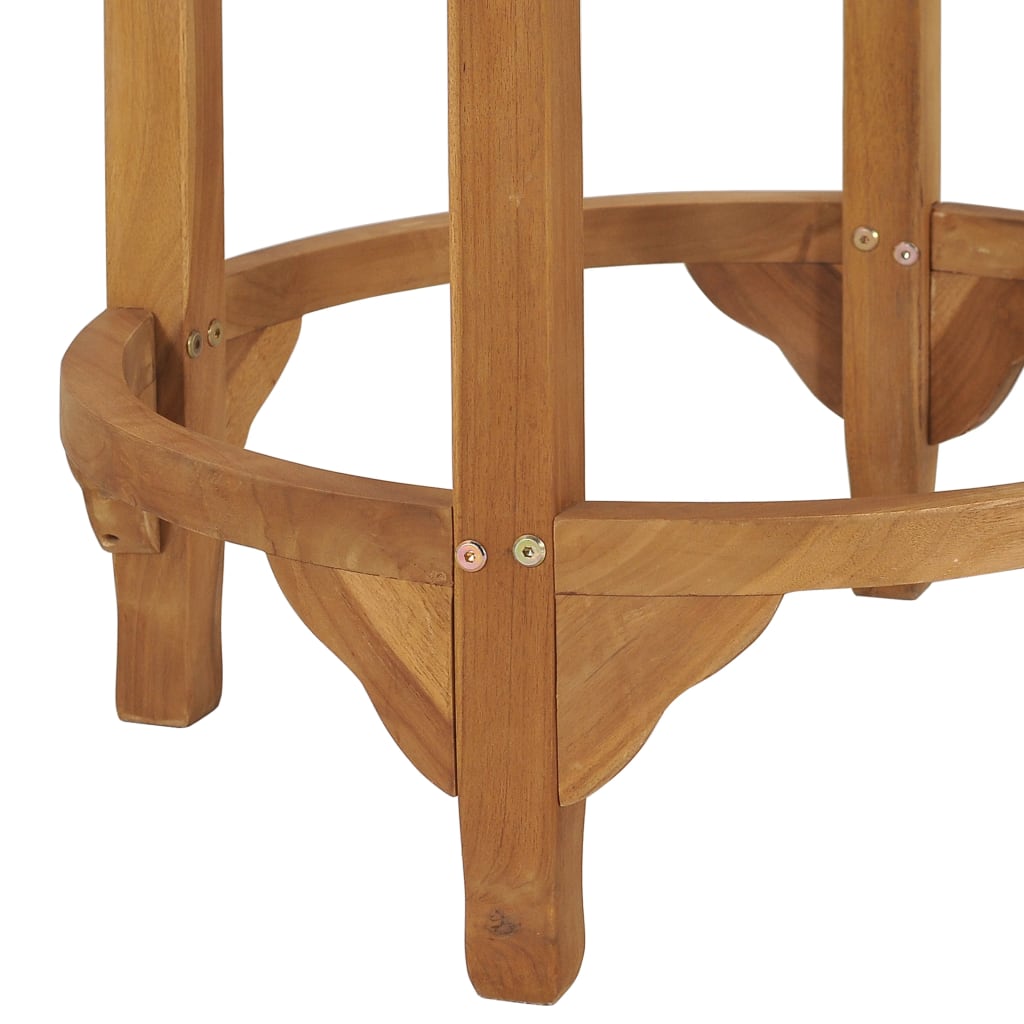 Barbord Ø 60 cm heltre teak
