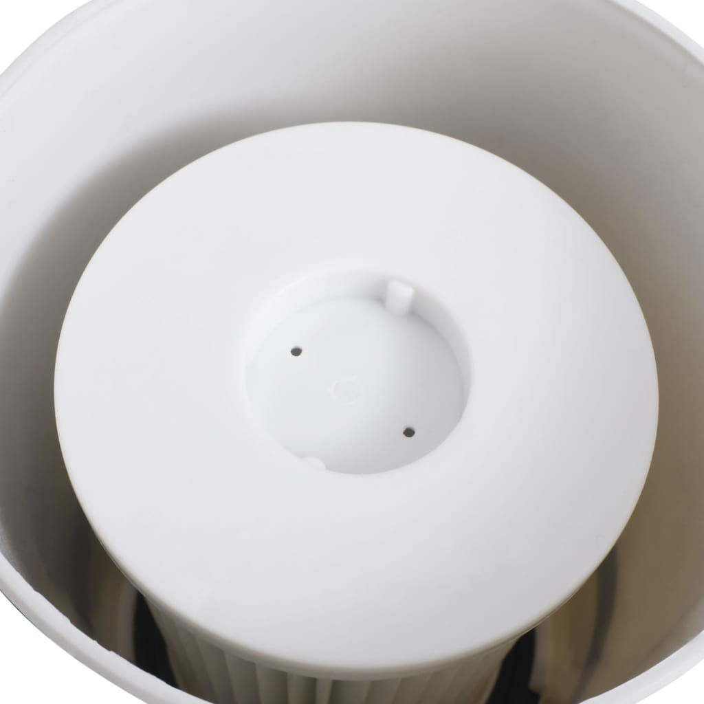 Overflaterenser til basseng med pumpe og adapter 16 cm plast