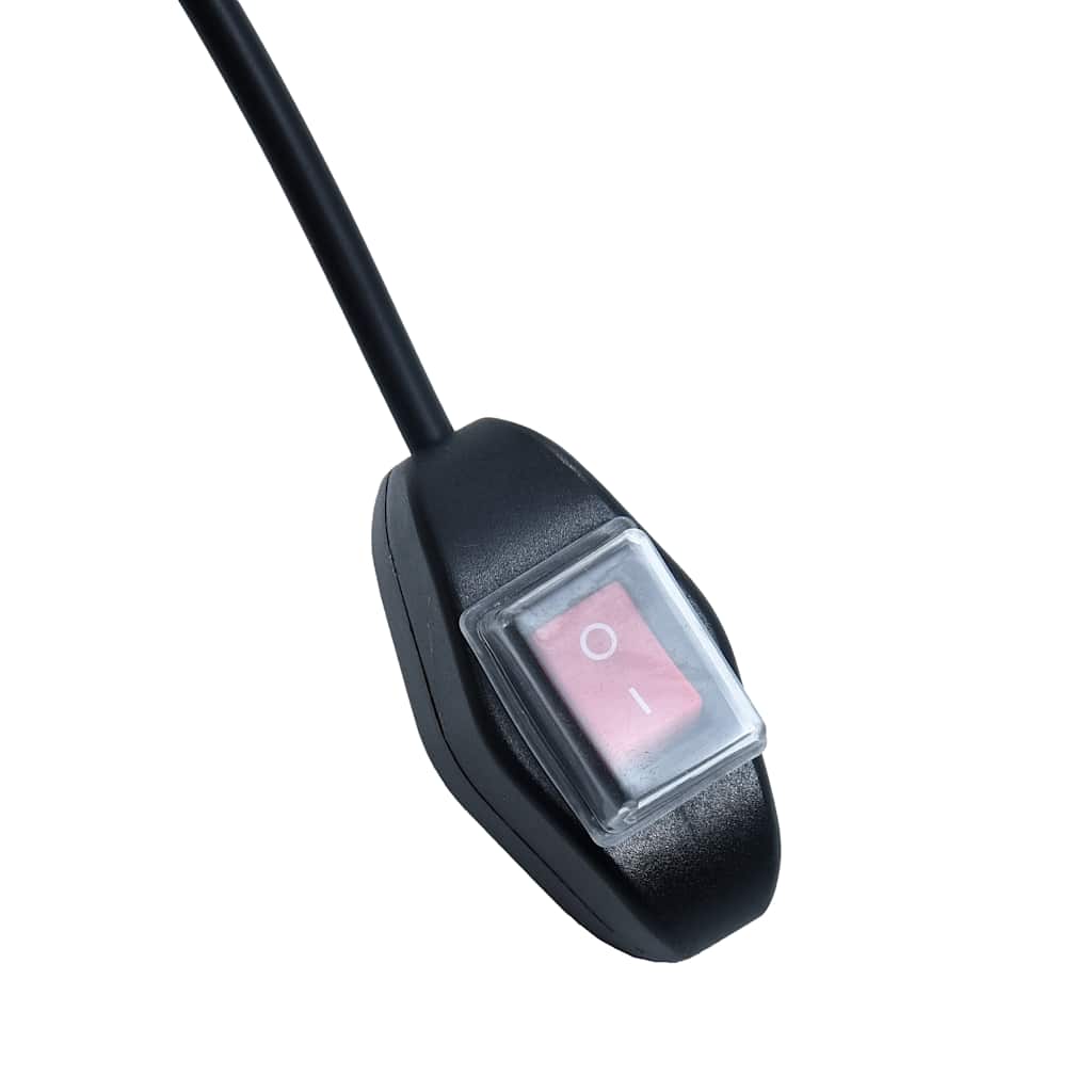 Manuell uttrekkbar markise med LED 450x300 cm antrasitt vidaXL