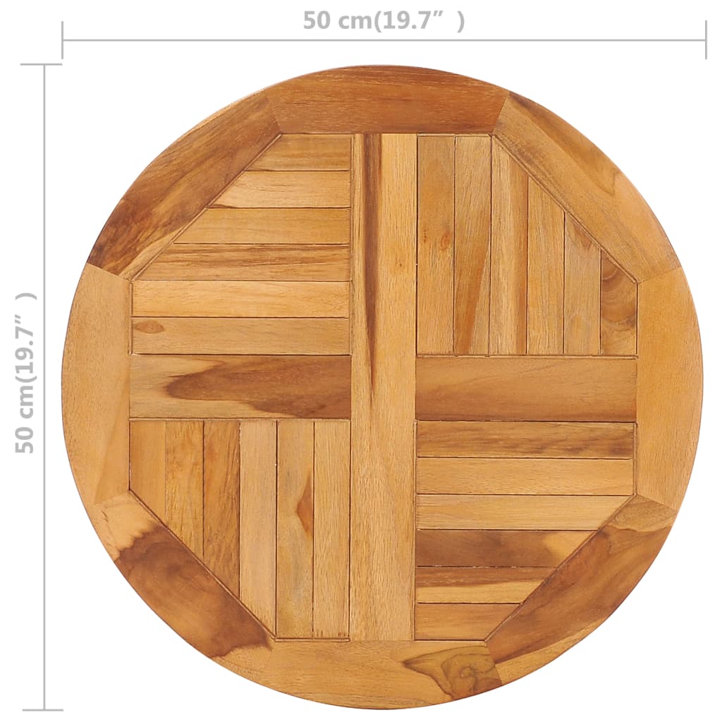Roterende bordplate heltre teak