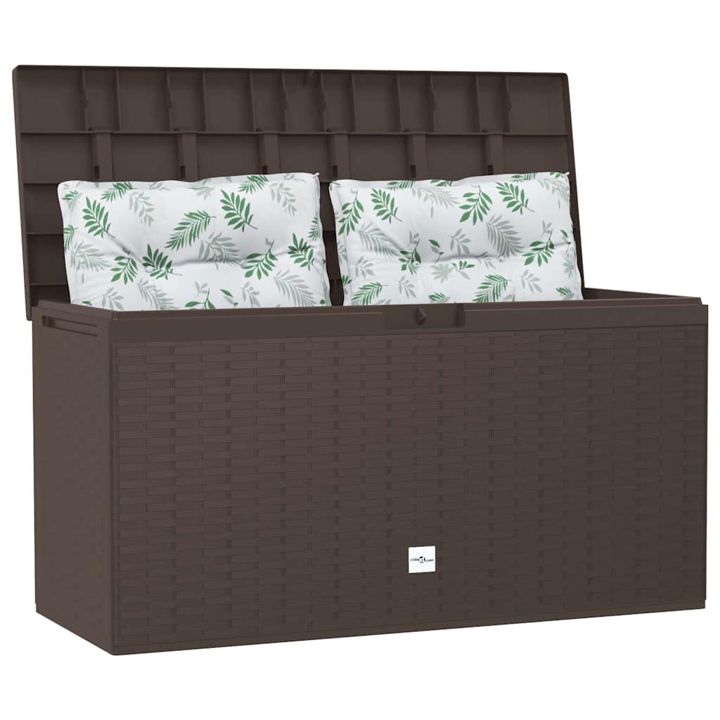 Putekasse brun 114x47x60 cm