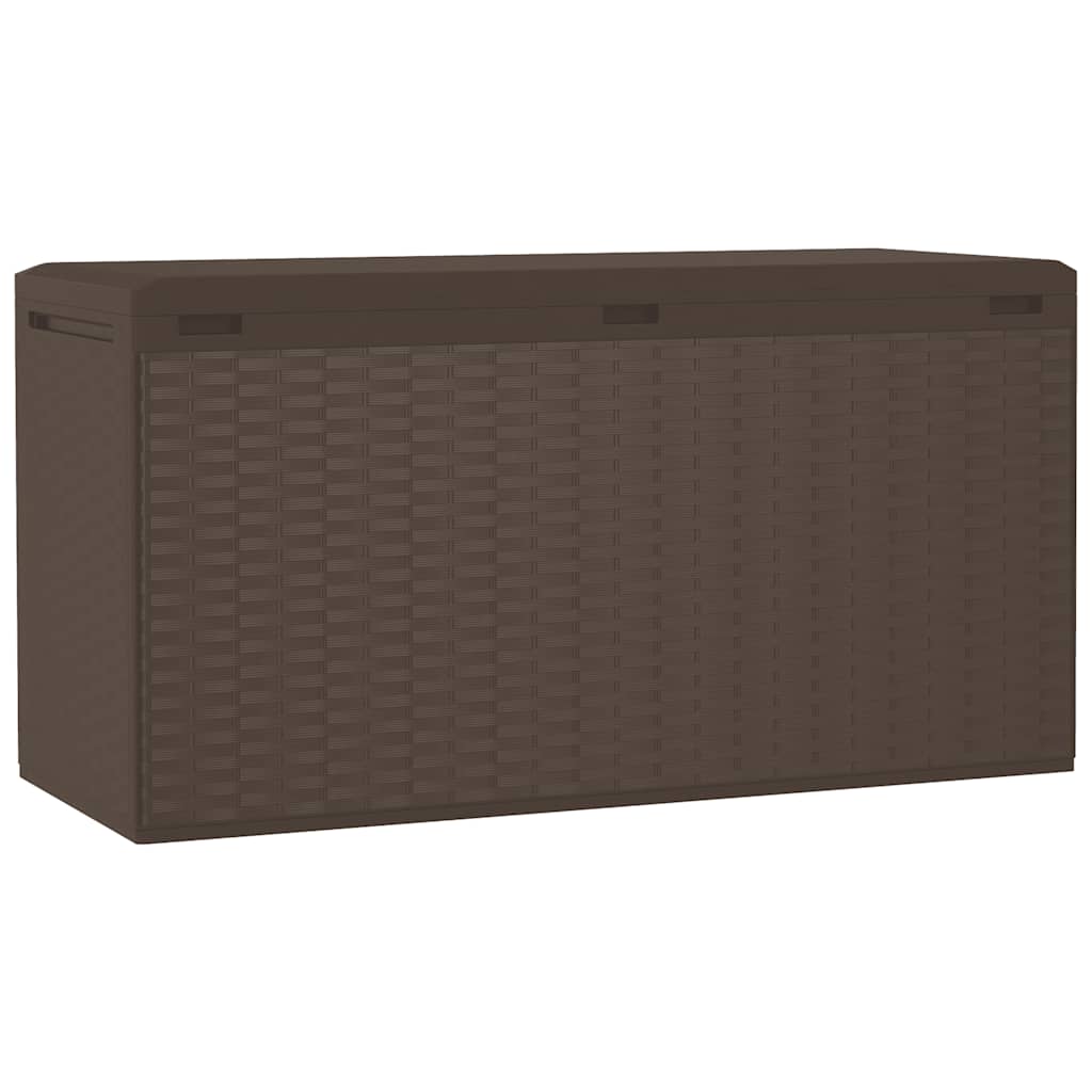 Putekasse brun 114x47x60 cm