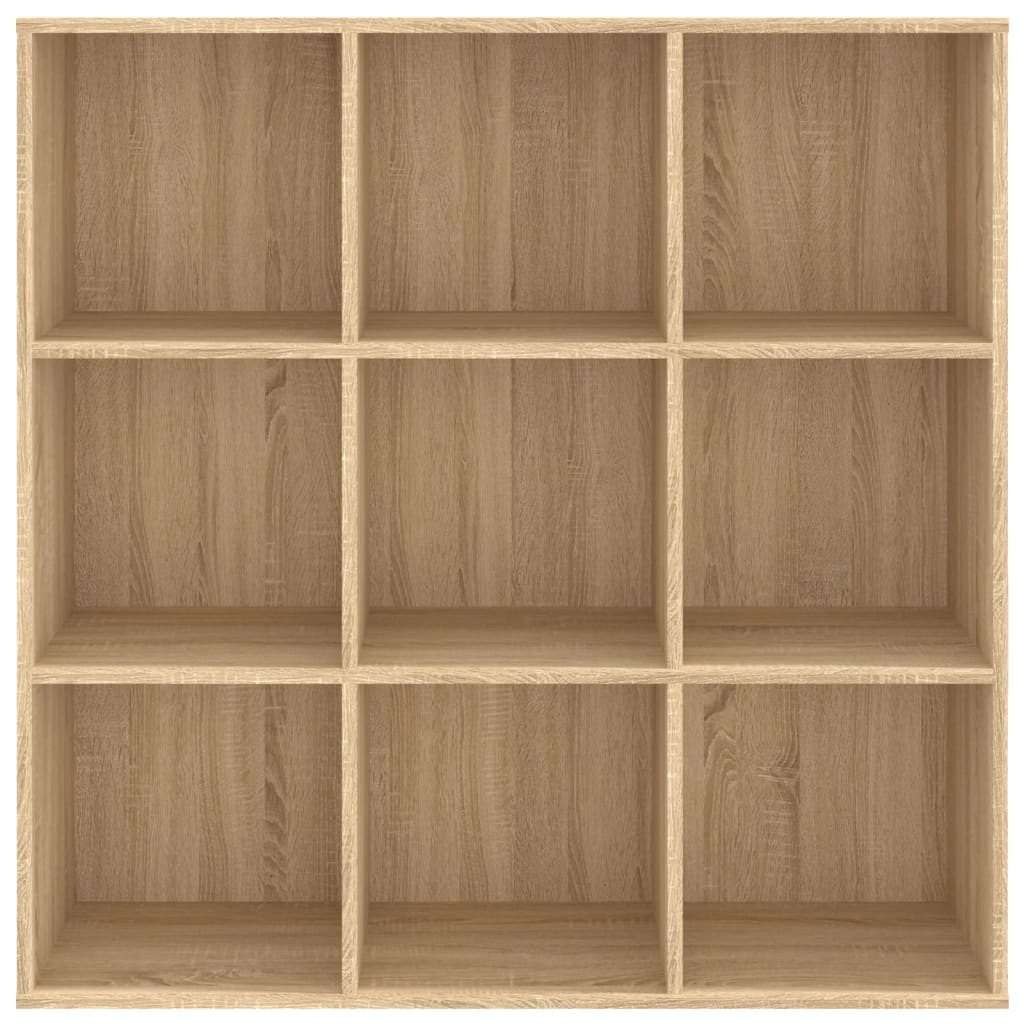Bokhylle sonoma eik 98x29x97,5 cm konstruert tre