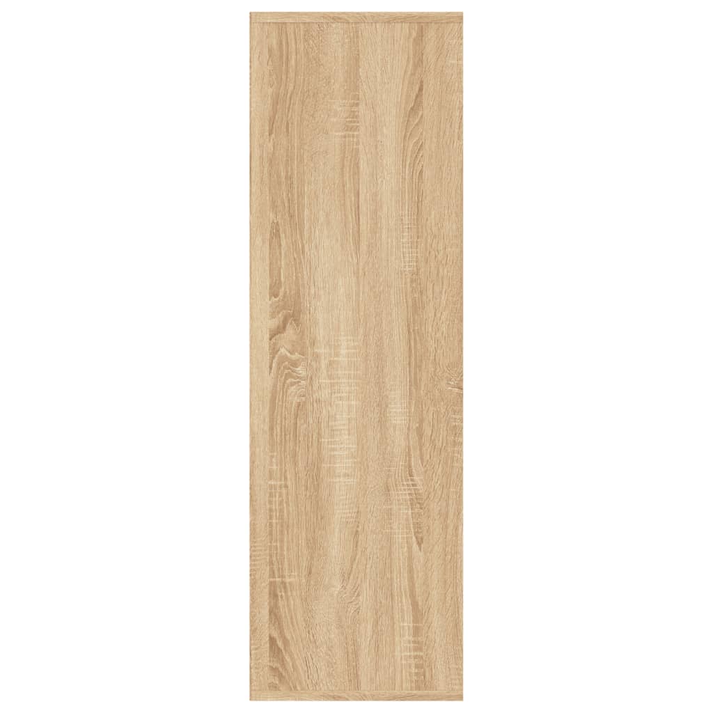 Bokhylle sonoma eik 98x29x97,5 cm konstruert tre