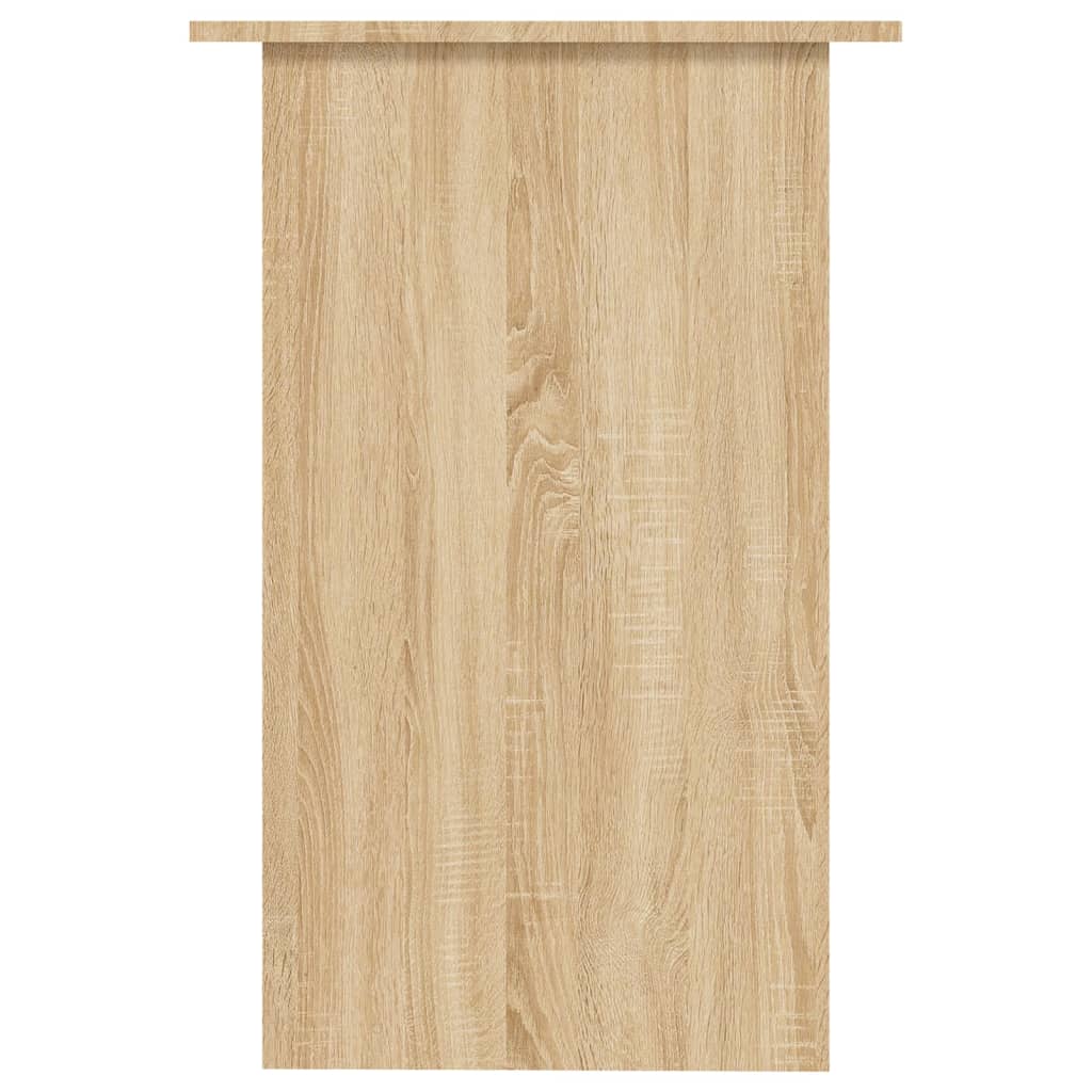 Skrivebord sonoma eik 90x50x74 cm konstruert tre
