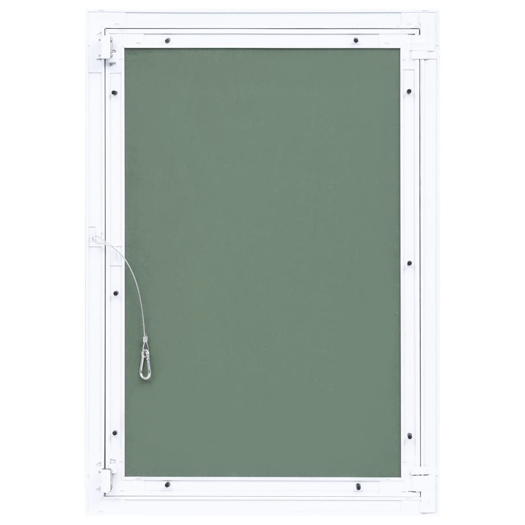 Inspeksjonsluke med aluminiumsramme og gipsplate 300x600 mm