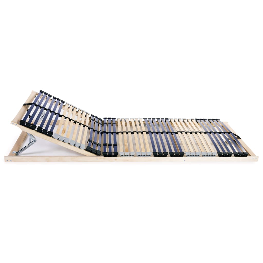 Spilebaser 2 stk med 42 lameller 7 soner 80x200 cm