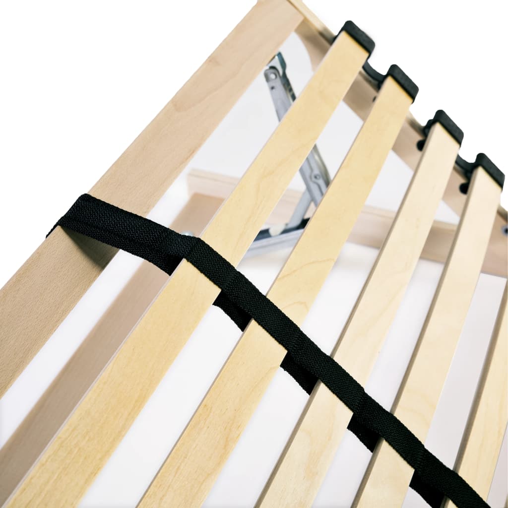 Spilebaser 2 stk med 28 lameller 7 soner 90x200 cm