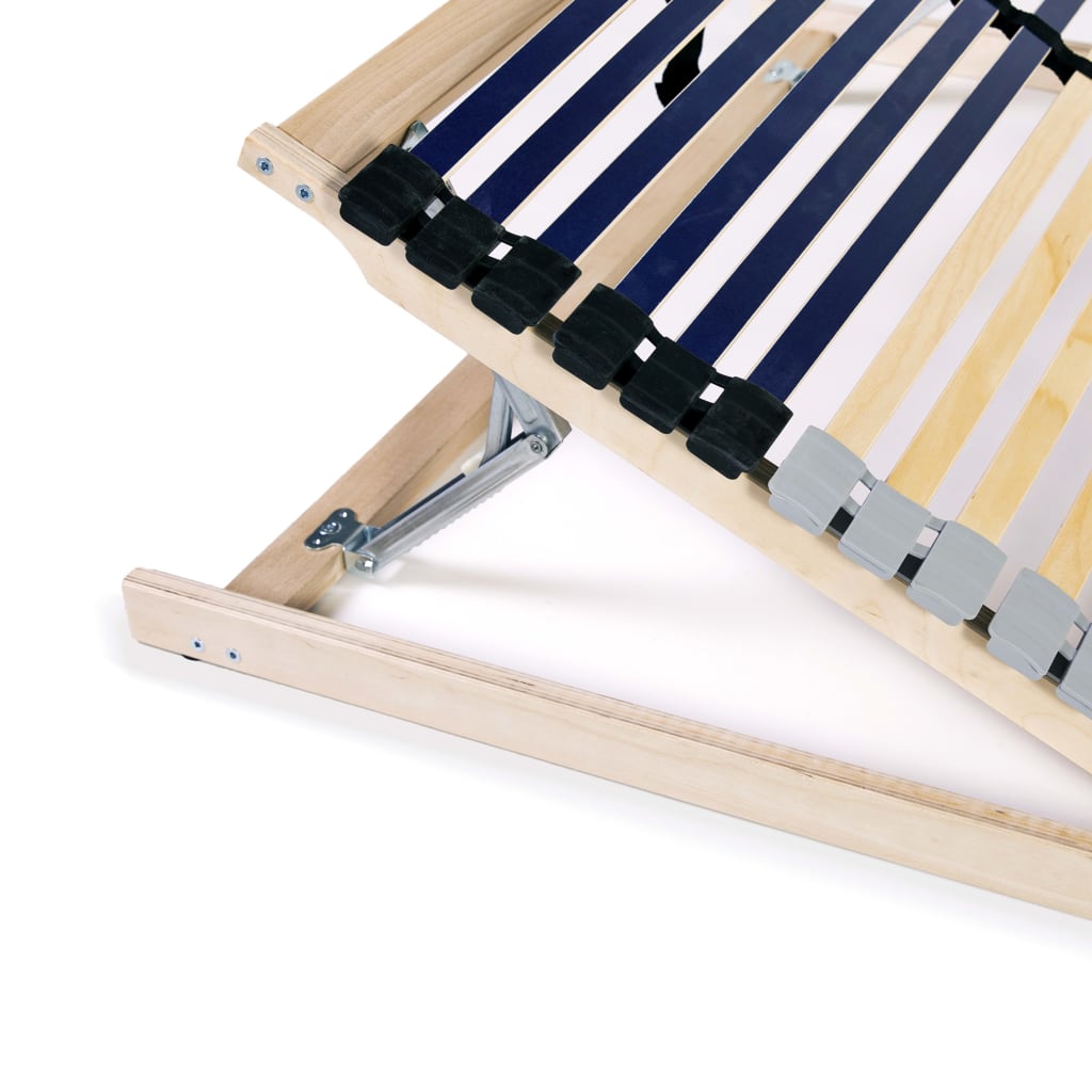 Spilebaser 2 stk med 42 lameller 7 soner 90x200 cm