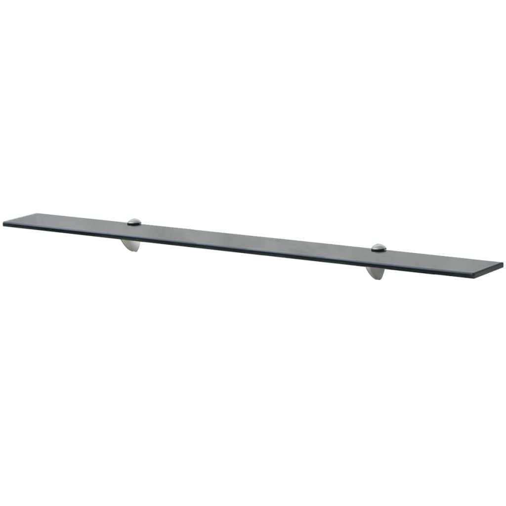 Flytende hyller 2 stk glass 100x10 cm 8 mm