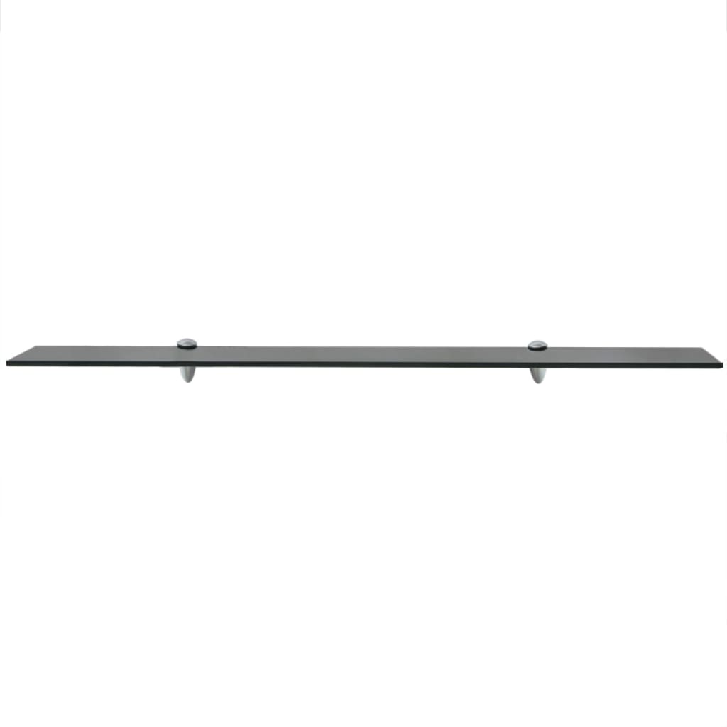 Flytende hyller 2 stk glass 100x10 cm 8 mm