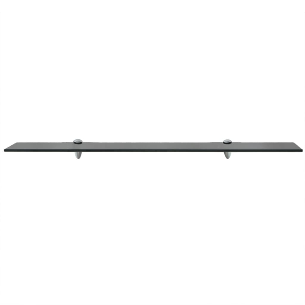 Flytende hyller 2 stk glass 90x20 cm 8 mm