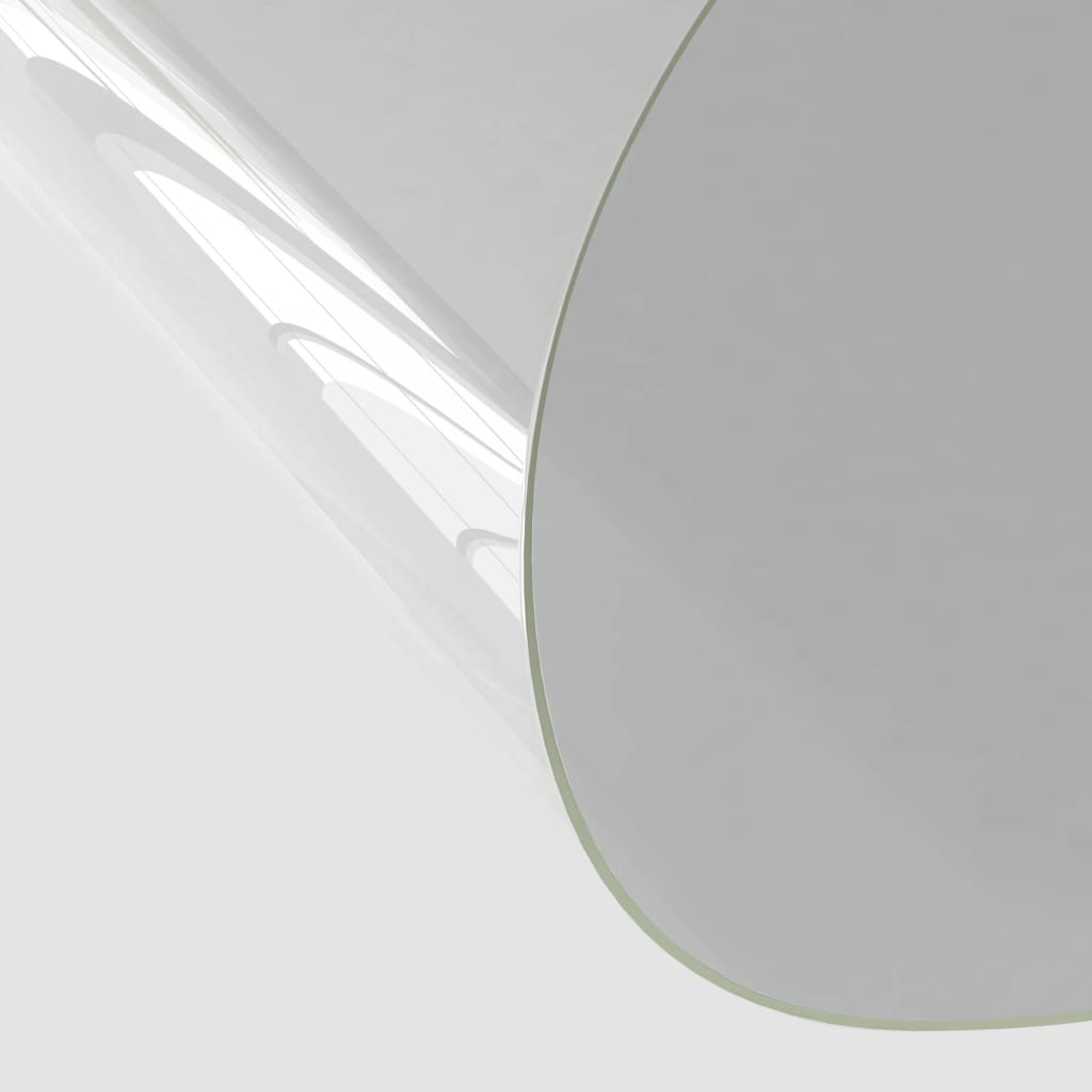 Bordbeskytter gjennomsiktig Ø 80 cm 2 mm PVC