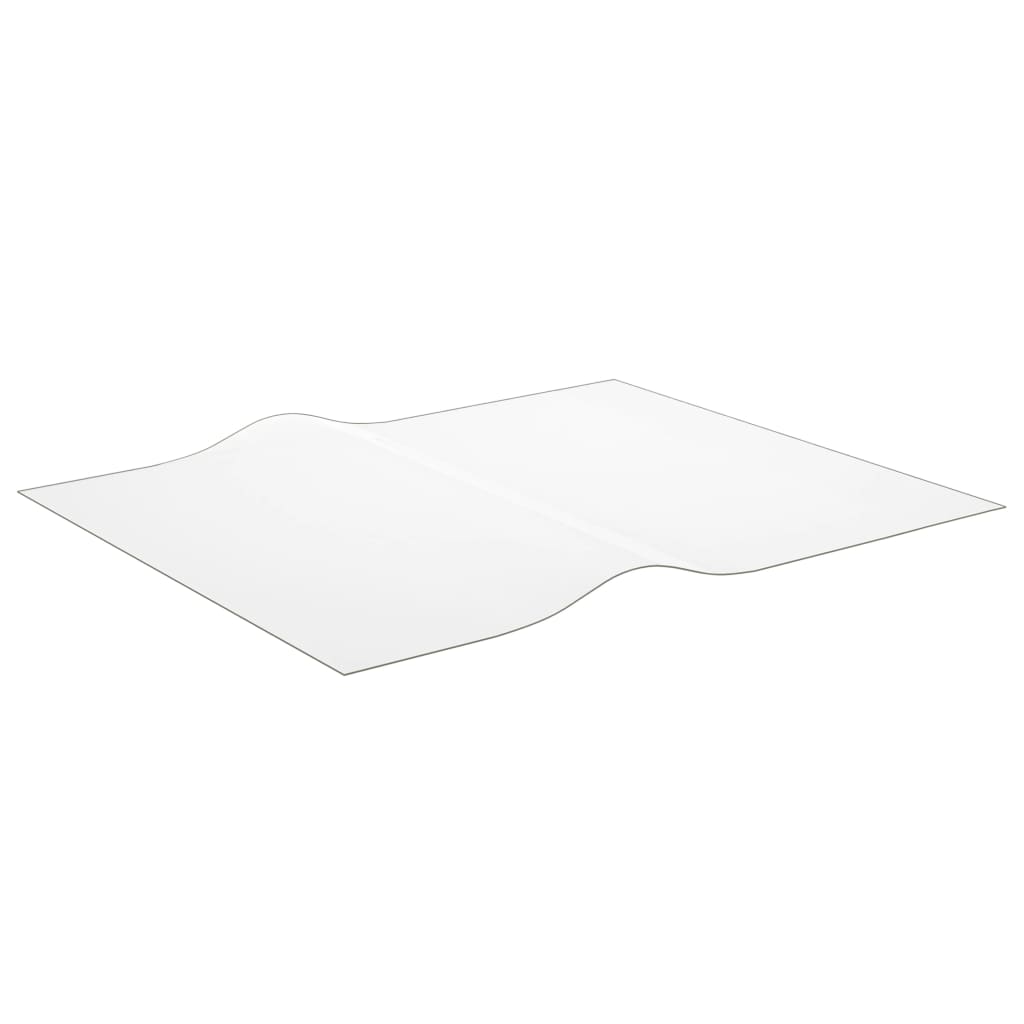 Bordbeskytter gjennomsiktig 100x90 cm 1,6 mm PVC vidaXL