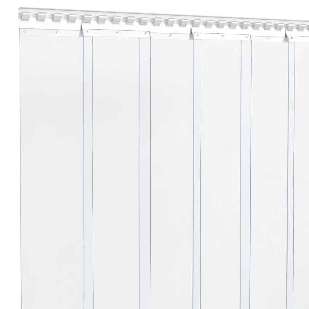 Strimmelgardin PVC rull 2,6 mm x 300 mm 25 m vidaXL