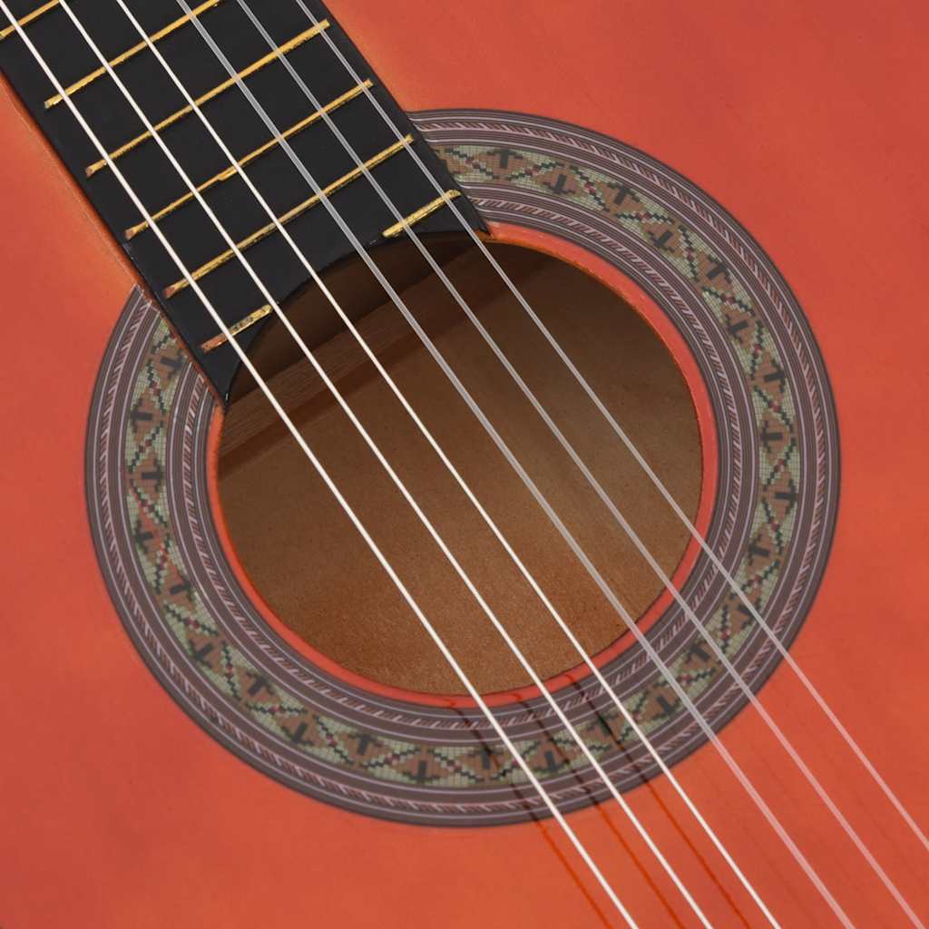 Klassisk gitar for nybegynnere 4/4 39" lind