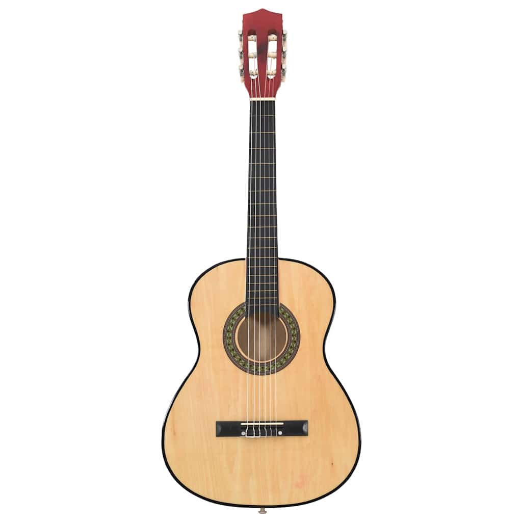 Klassisk gitarsett for nybegynnere 8 deler 3/4 36"