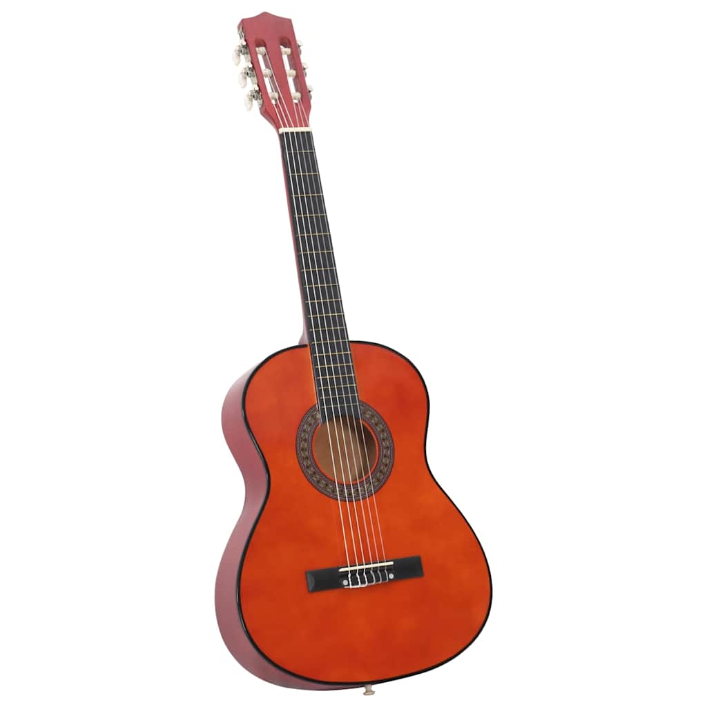Klassisk gitar for nybegynnere og barn 3/4 36" lind