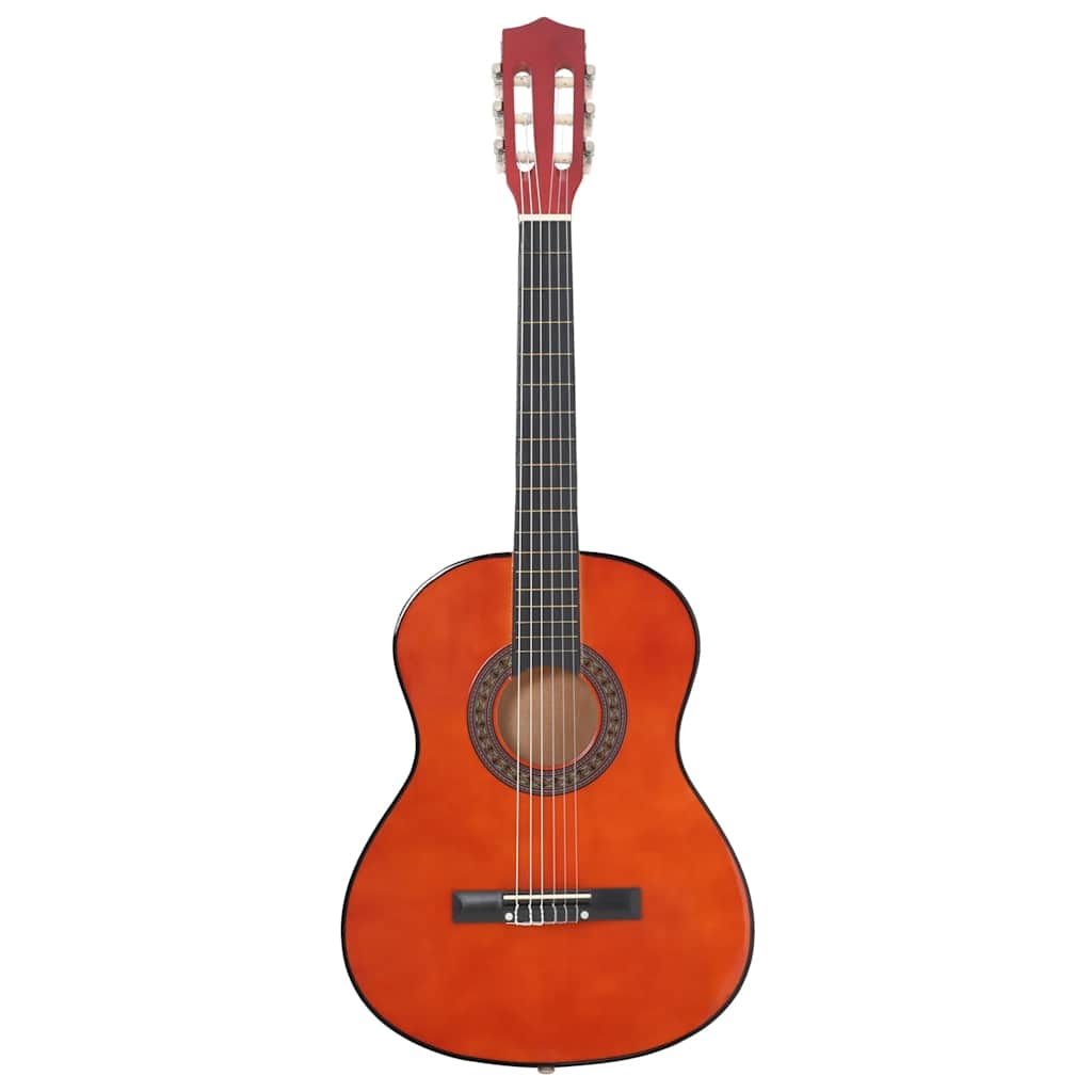 Klassisk gitar for nybegynnere og barn 3/4 36" lind