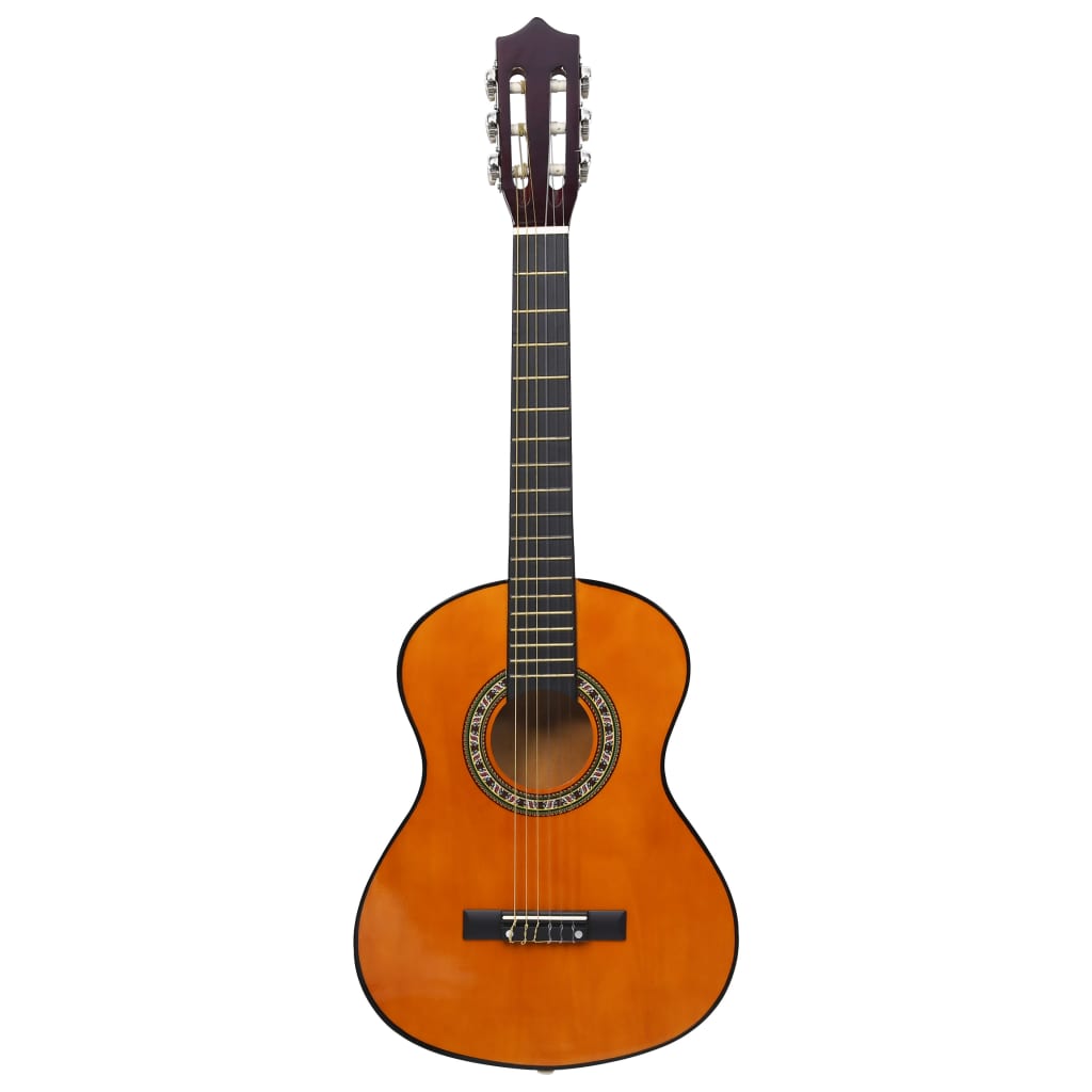 Klassisk gitar for nybegynnere og barn 1/2 34" lind
