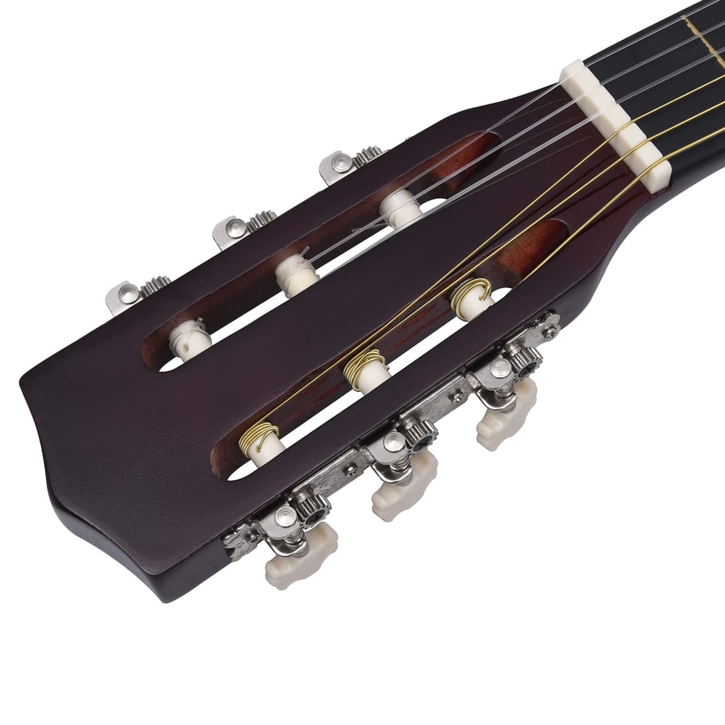 Klassisk gitar for nybegynnere og barn 1/2 34" lind