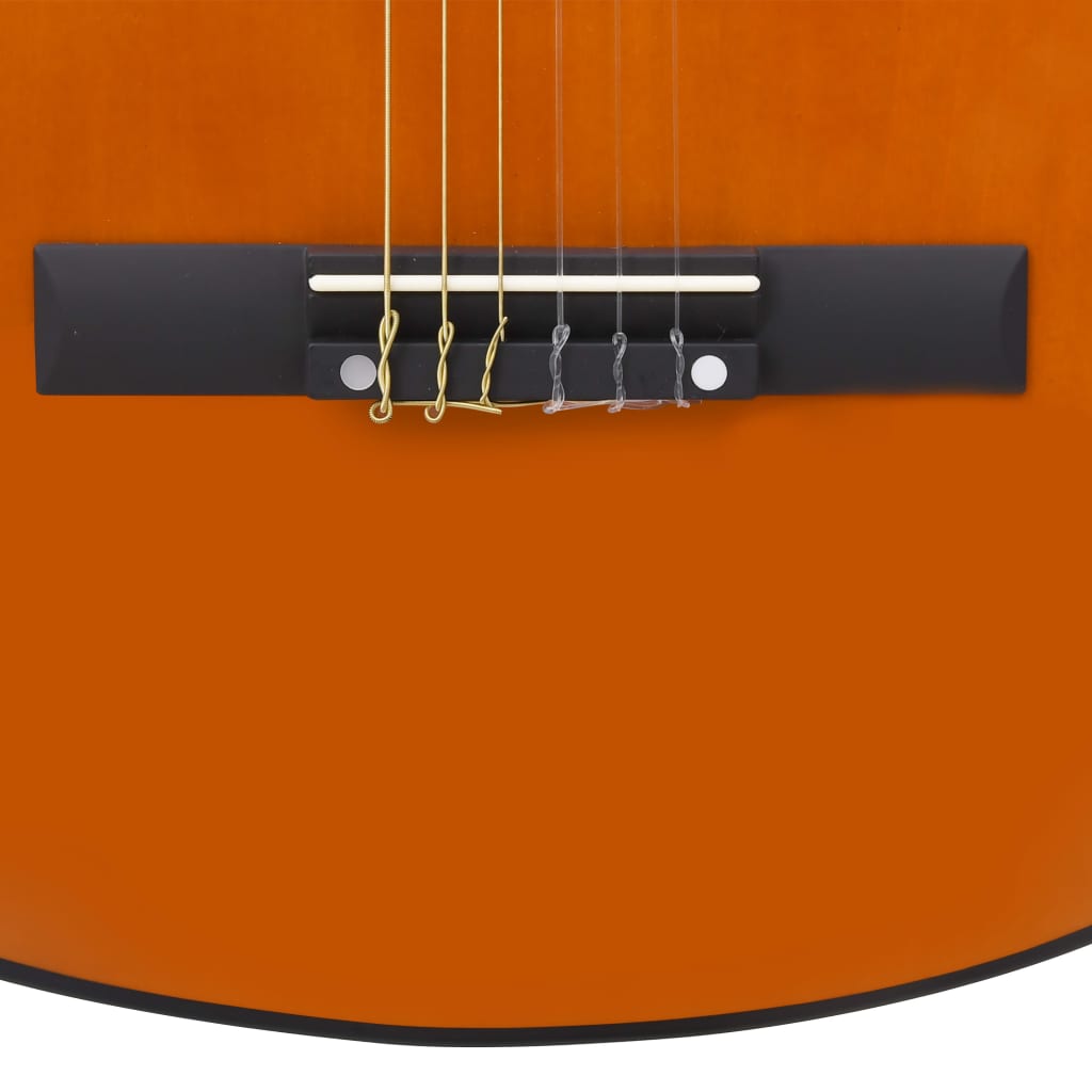 Klassisk gitar for nybegynnere og barn 1/2 34" lind