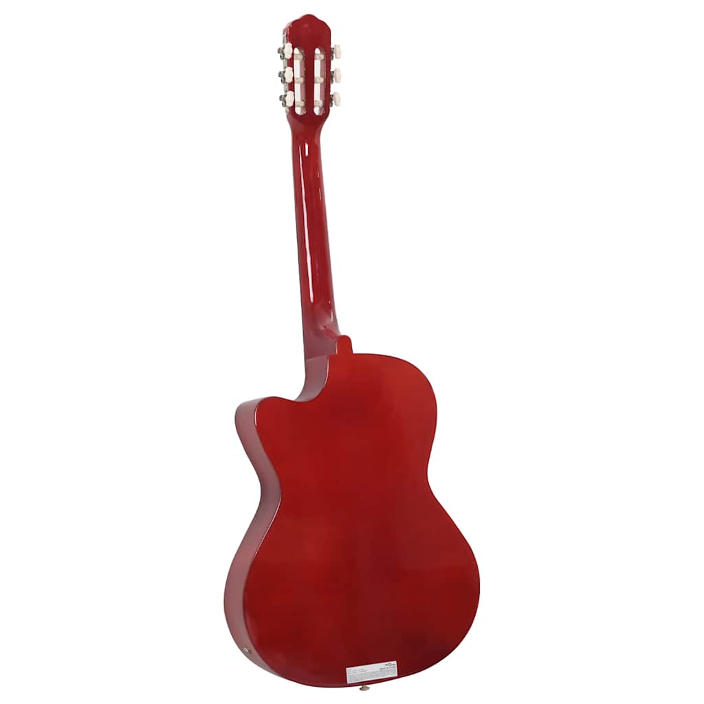Western klassisk cutaway gitar med equalizer og 6 strenger