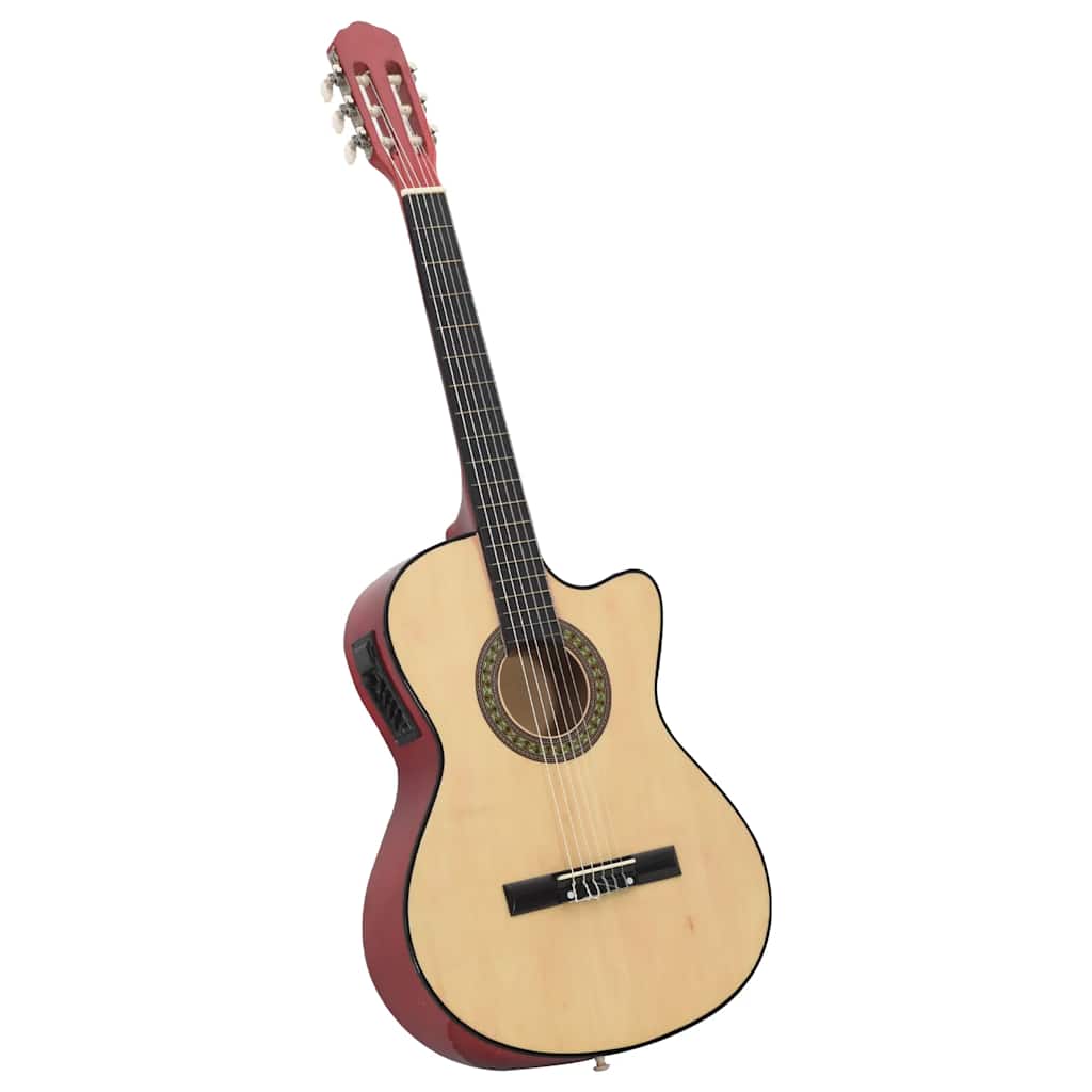 Western gitarsett 12 deler med equalizer og 6 strenger