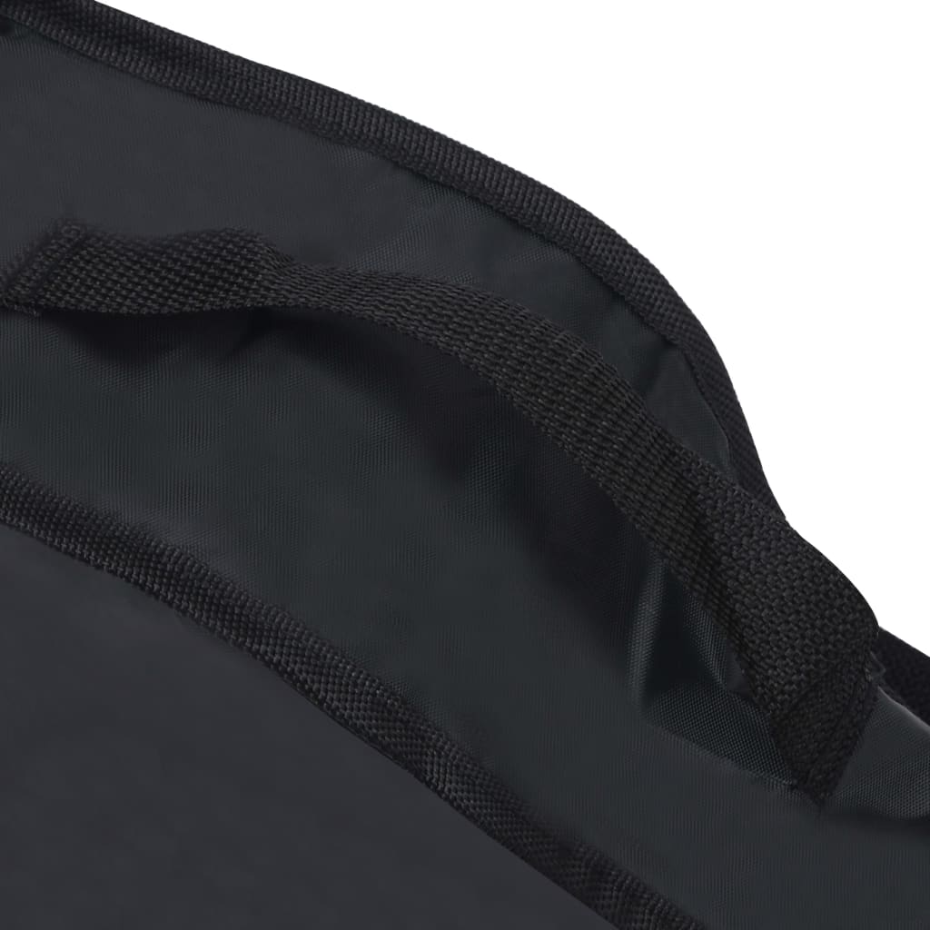 Gitarveske for 4/4 (39") klassisk gitar svart 100x37 cm stoff