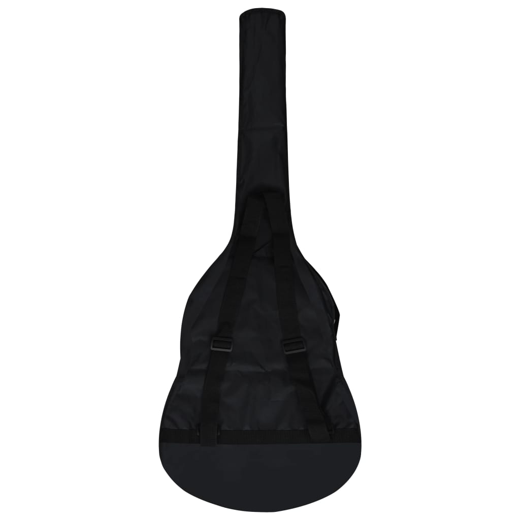 Gitarveske for 1/2 (34") klassisk gitar svart 94x35 cm stoff