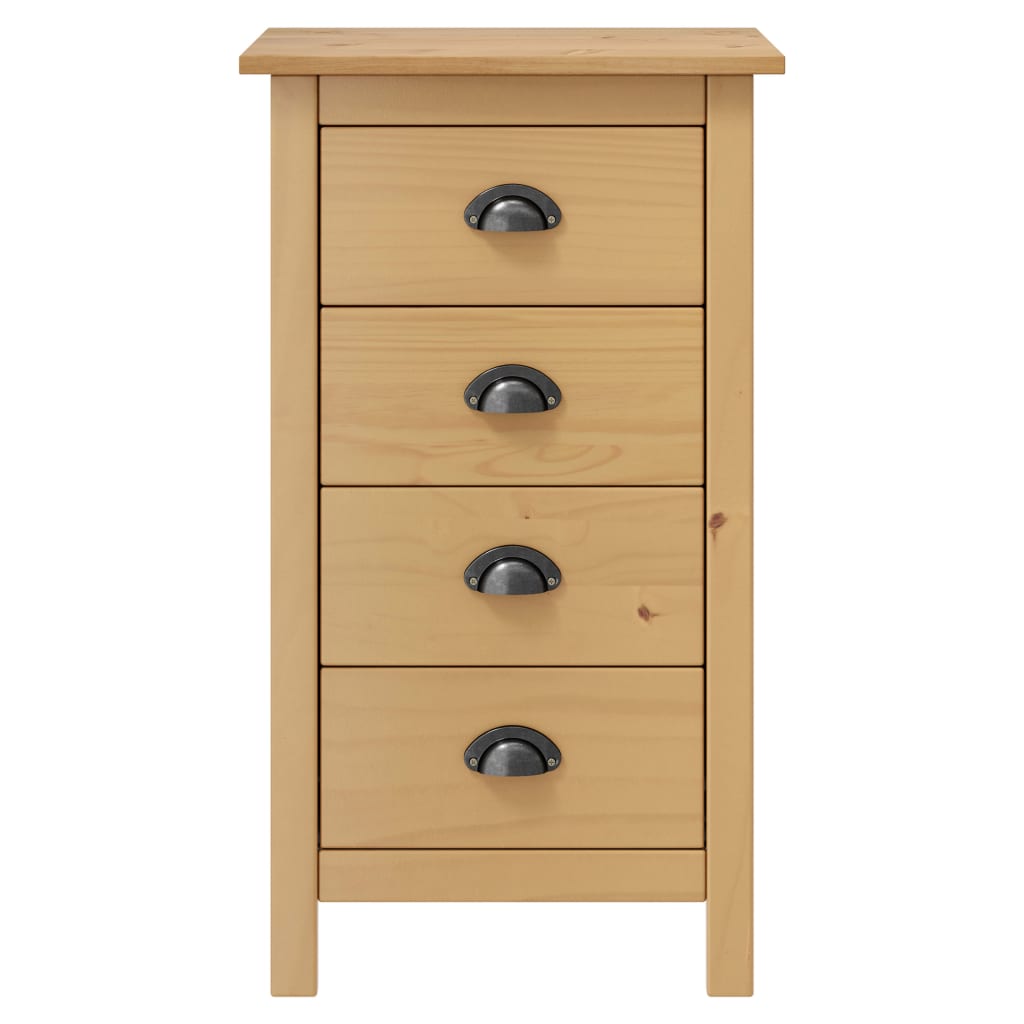 Skjenk Hill 46x35x80 cm heltre furu