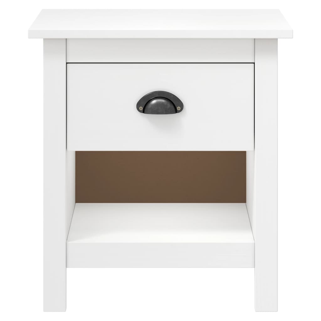 Nattbord 2 stk Hill 46x35x49,5 cm heltre furu