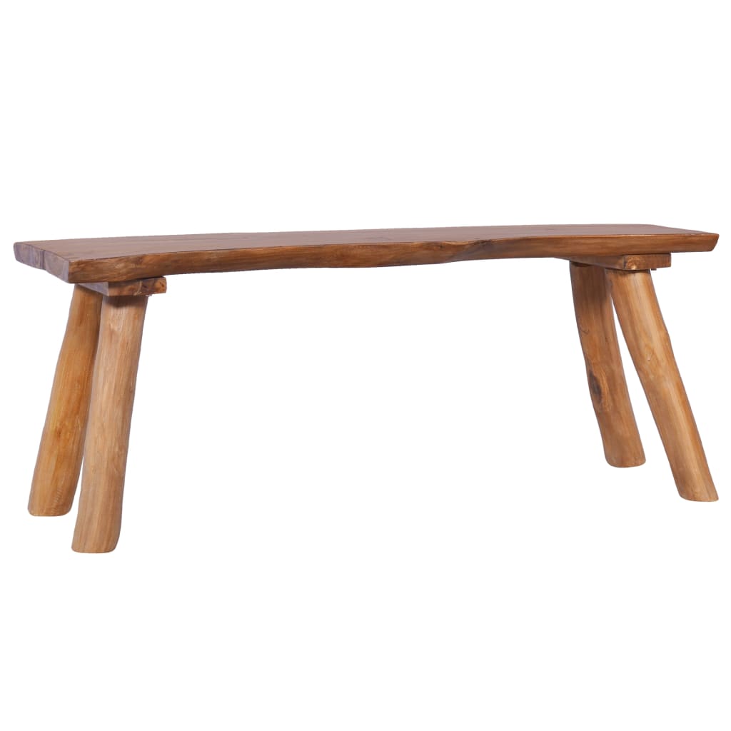 Hagebenk 120 cm heltre teak