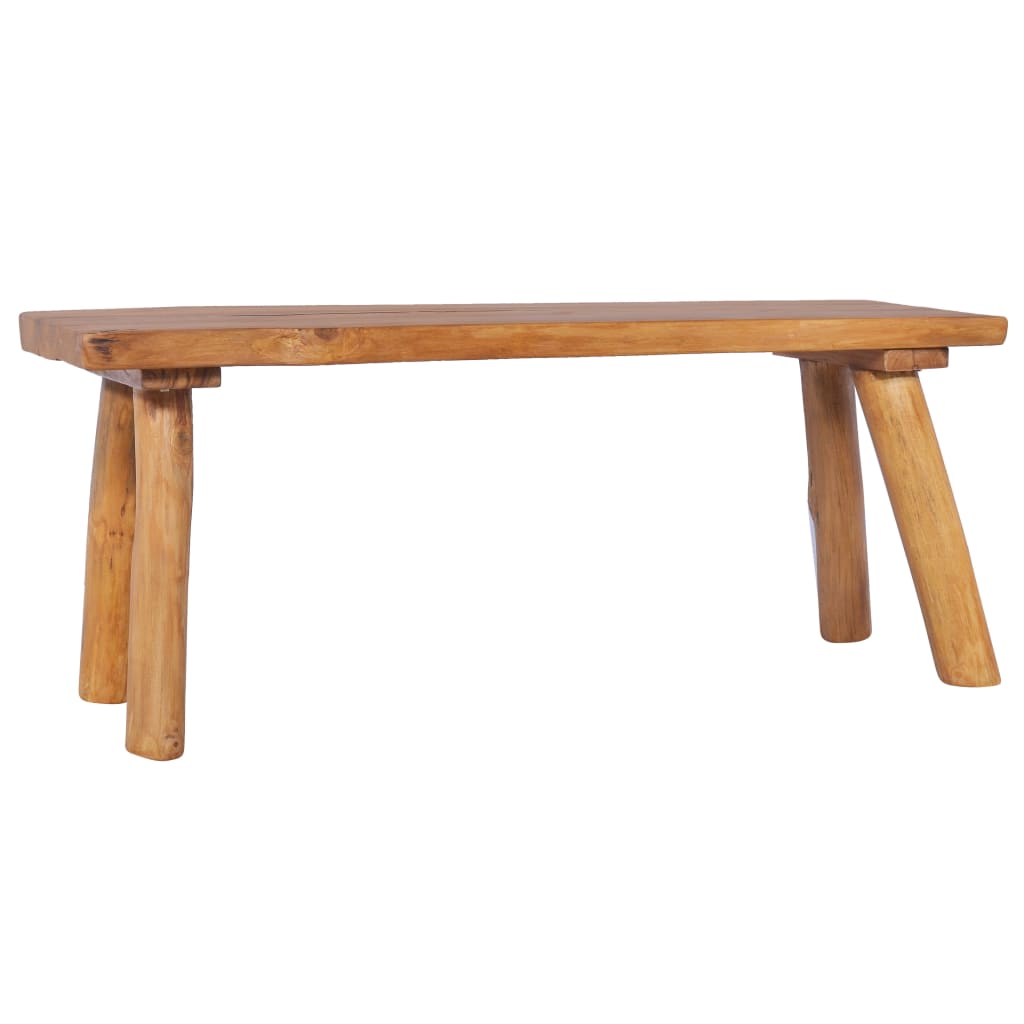 Hagebenk 120 cm heltre teak